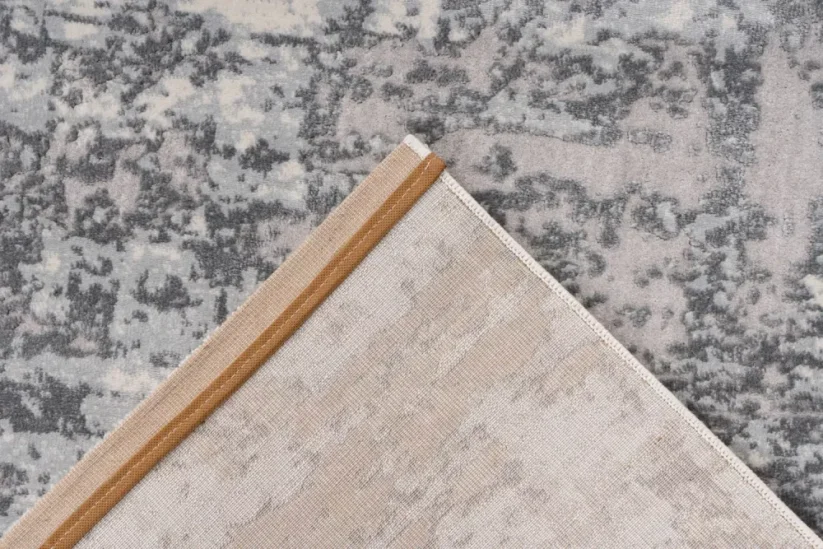 Abstraktný koberec Paríž v striebornej farbe - Pierre Cardin - L