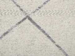 Tenký prírodný geometrický koberec Braderup - natural - SANSIBAR STYL