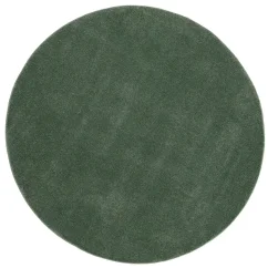 Zelený kruhový koberec New - XS