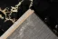 Dlhý elegantný čierny koberec Mramor - LONG