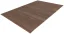 Jednofarebný koberec v hnedej farbe je jemne lesklý, vďaka čomu je koberec z jednej strany svetlejší a z druhej strany o niečo tmavší.