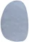 Svetlomodrý shaggy koberec Cozy Pebble - TOM TAILOR - S
