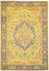 Funky Outdoor Orient Gold - vonkajší koberec - TOM TAILOR
