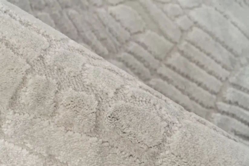 Strieborný koberec jemná kôra - XS