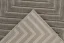 Exteriérový a interiérový koberec Labyrint v striebornej farbe - S