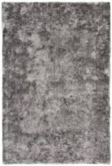 Strieborný koberec Perleťový úplet - L