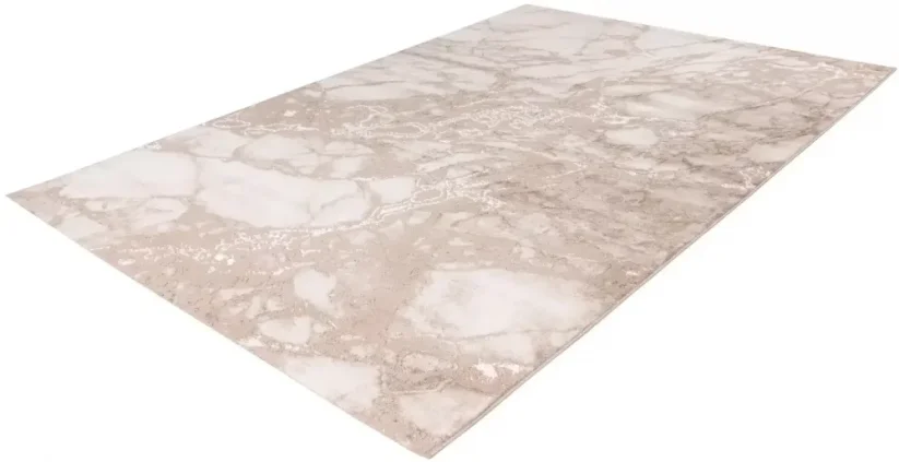 Béžový koberec Mramor - L