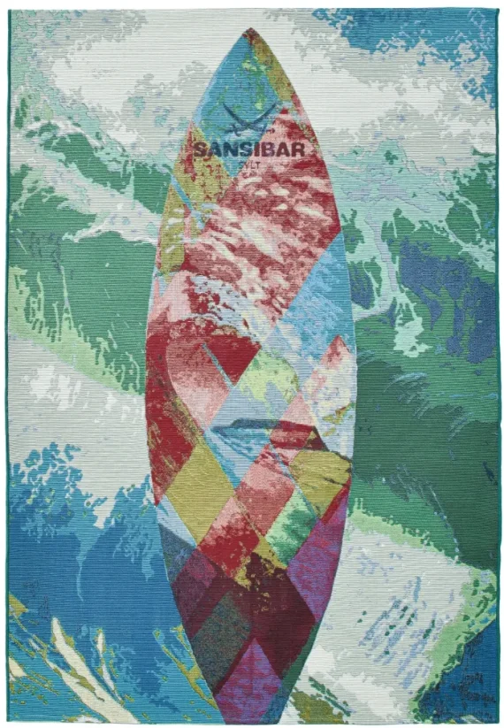 Vonkajší a vnútorný koberec - Rantum Beach veľký surf - SANSIBAR STYL