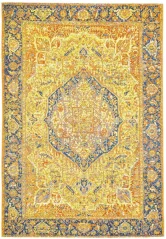 Funky Outdoor Orient Gold - vonkajší koberec - TOM TAILOR