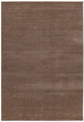 Univerzálny jednofarebný koberec v hnedej farbe, ľahko zariadiš jedáleň alebo spálňu.