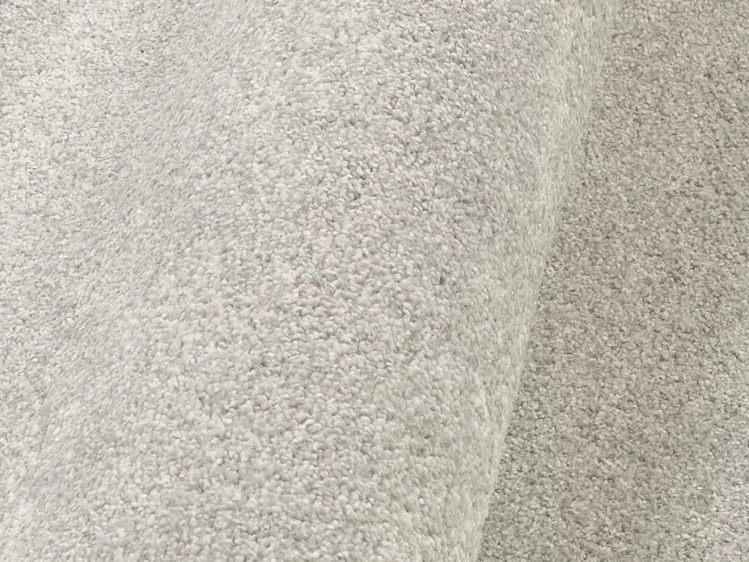 Šedý kruhový koberec New - L
