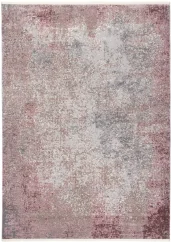 Abstraktný ružovo šedý koberec sa stane základom tvojej modernej obývačky.