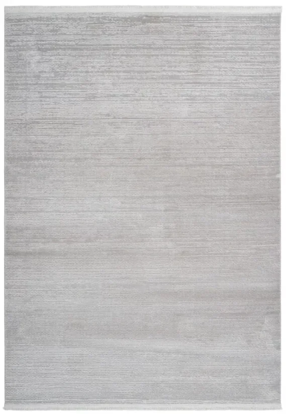 Strieborný koberec Pruhy - Pierre Cardin - L