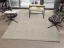 Prírodný vlnený guľôčkový koberec do spálne - L