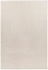 Exteriérový a interiérový koberec ZEN v krémovej farbe - L