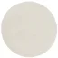 Krémovo biely kruhový koberec New - XS