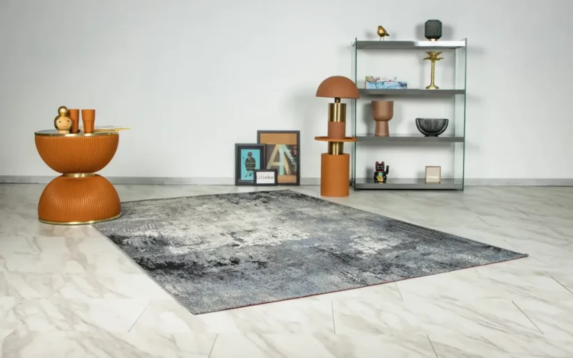 Abstraktný exteriérový / interiérový koberec - Concrete - L