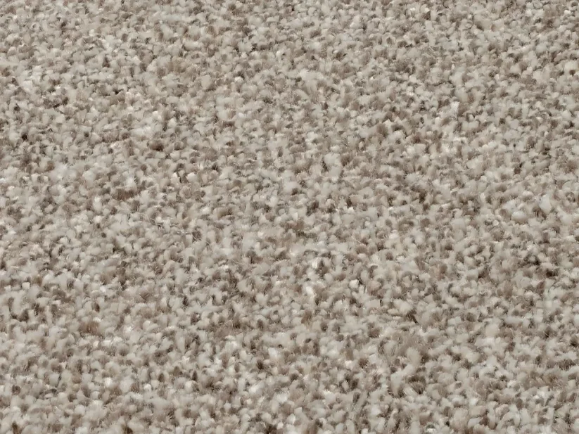 Svetlo hnedý kruhový koberec New - S