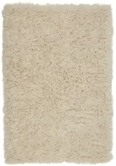Vlnený koberec Flokati - prírodný a chlpatý 2450g/m2