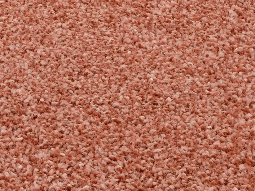 Staro ružový kruhový koberec New - L