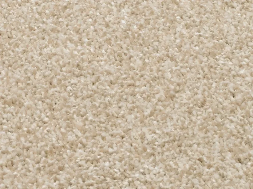 Béžový kruhový koberec New - L