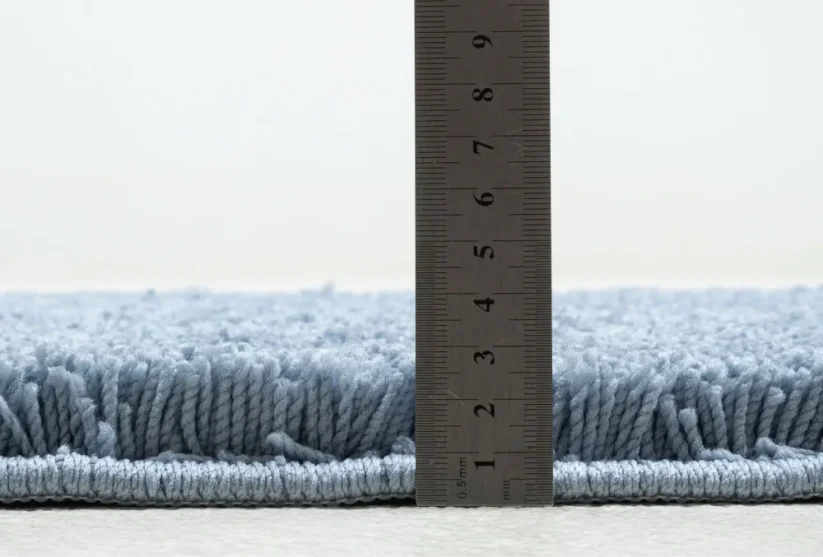 Shaggy svetlo modrá predložka do kúpeľne - TOM TAILOR